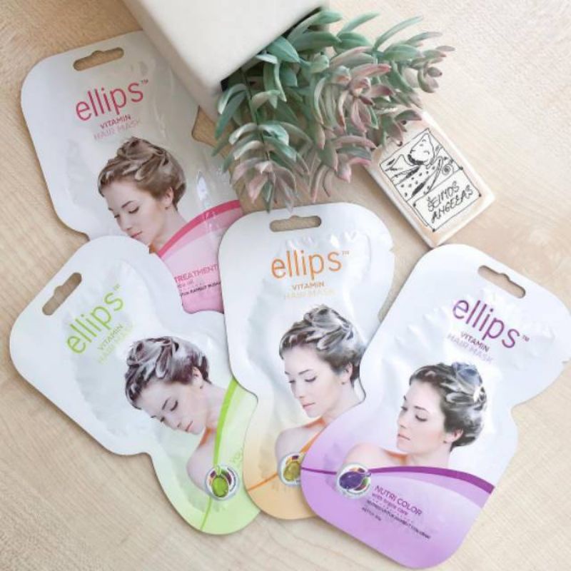 Jual ELLIPS VITAMIN HAIR MASK SACHET | Shopee Indonesia