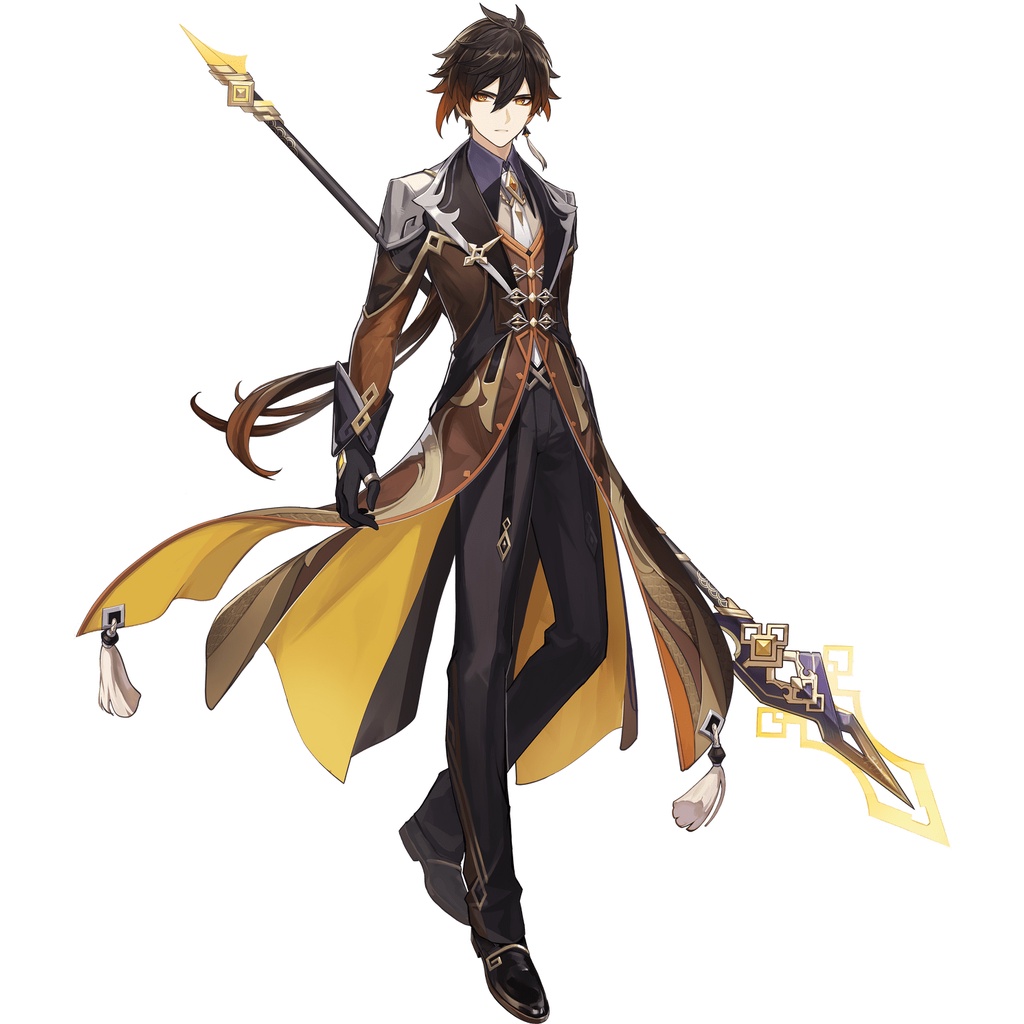 Jual Zhongli Genshin Impact Action Figure Akrilik Shopee Indonesia