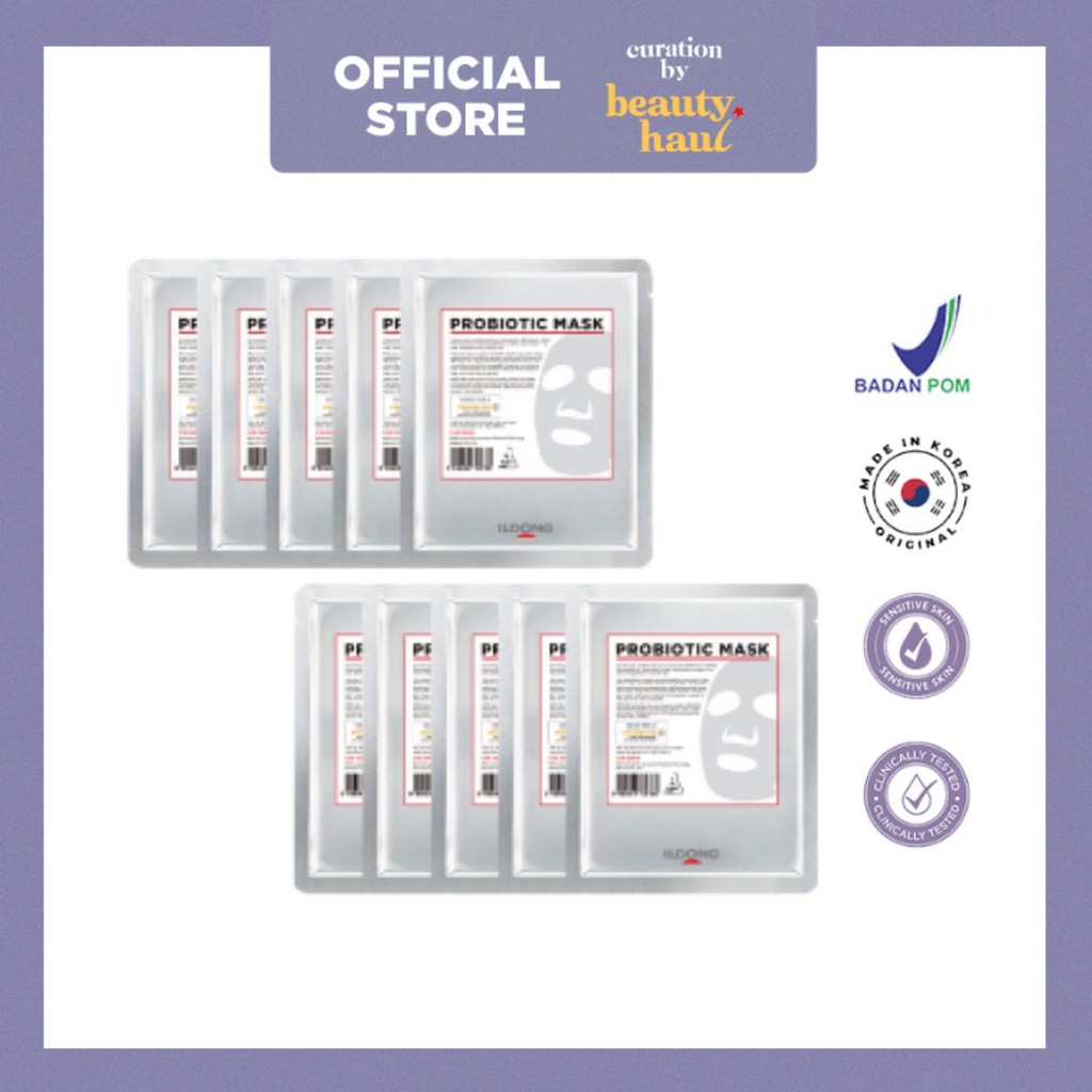 Jual FIRST LAB Probiotic Mask 1 Box (10 pcs) Shopee Indonesia