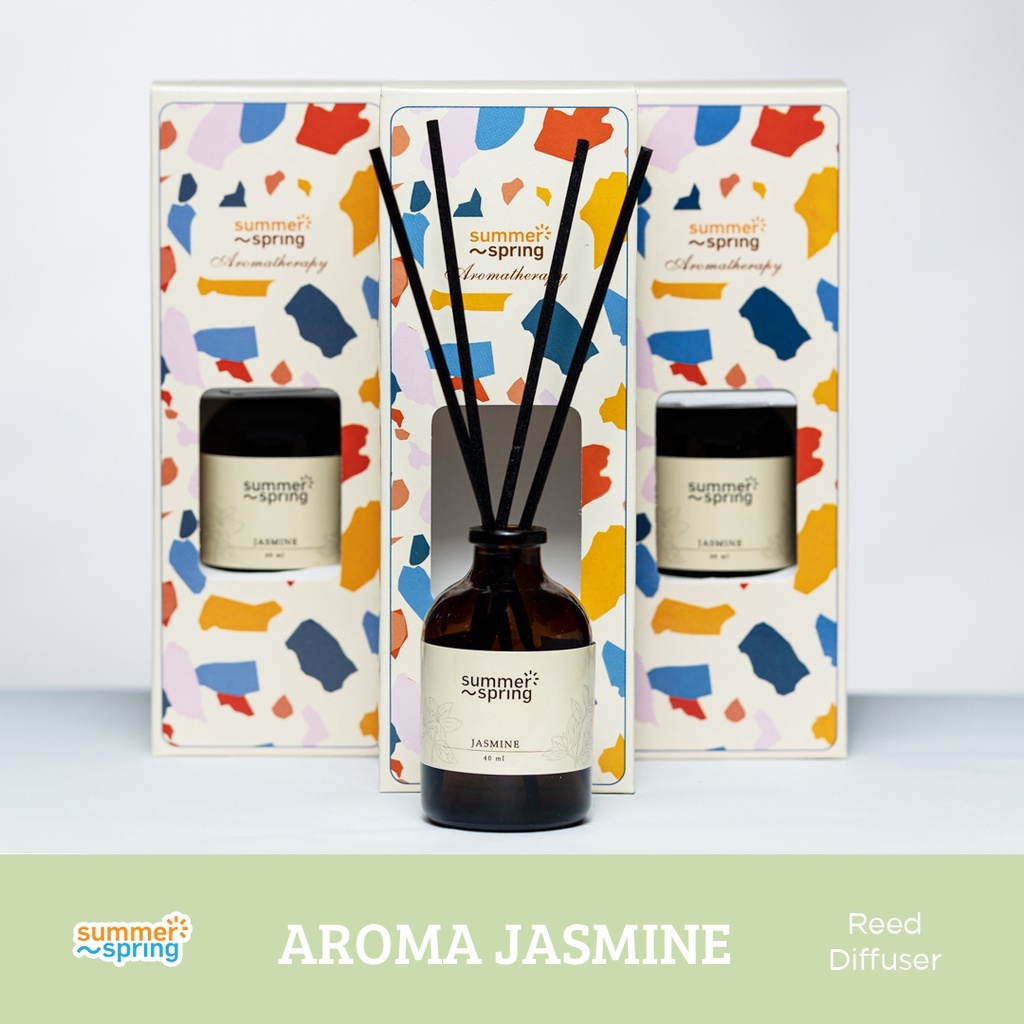 Jual REED DIFFUSER SUMMER SPRING JASMINE 40ML | Shopee Indonesia