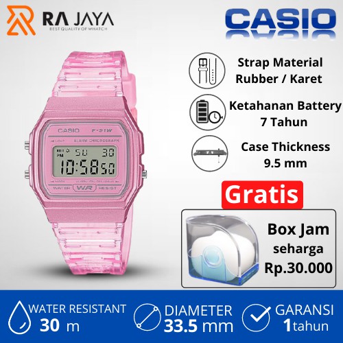 Jual CASIO Jam Tangan Casio Wanita General Digital Ladies F91WS4DF / F91WS / F91WS4 Shopee