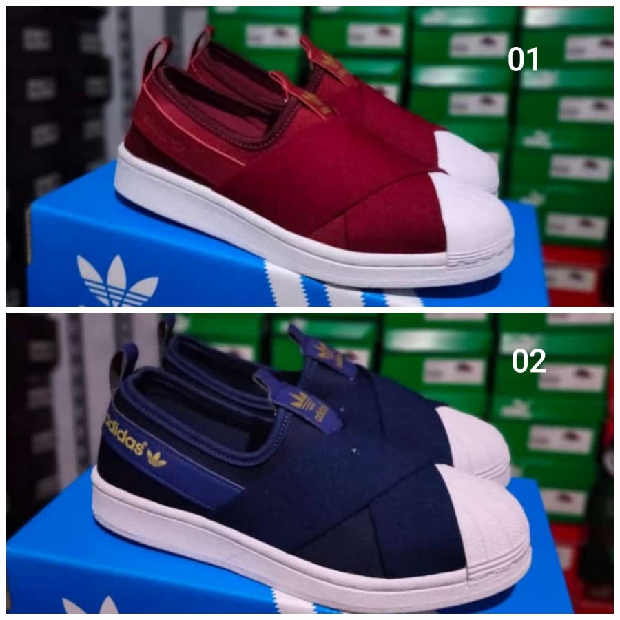 Adidas slip on original clearance indonesia