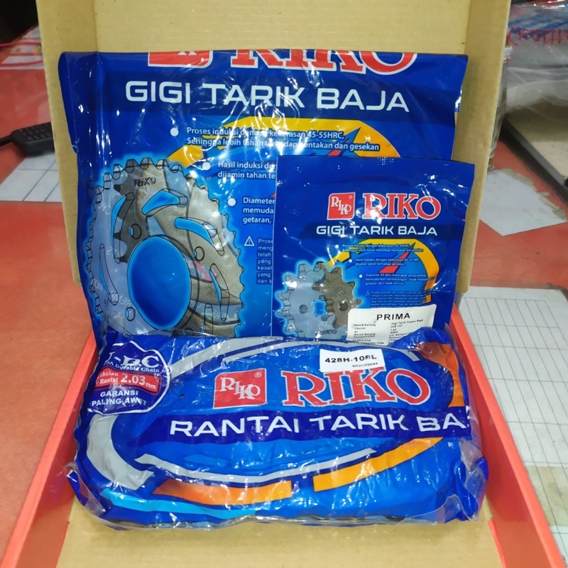 Jual GEAR SET BAJA SEPUH RIKO WIN WIN 100 SUPRA X 100 GIGI TARIK ...