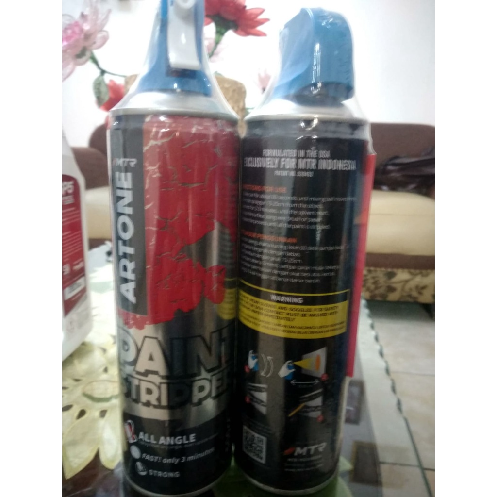 Jual PERONTOK CAT MTR ARTONE PAINT STRIPPER PAINT REMOVER 500CC UKURAN ...