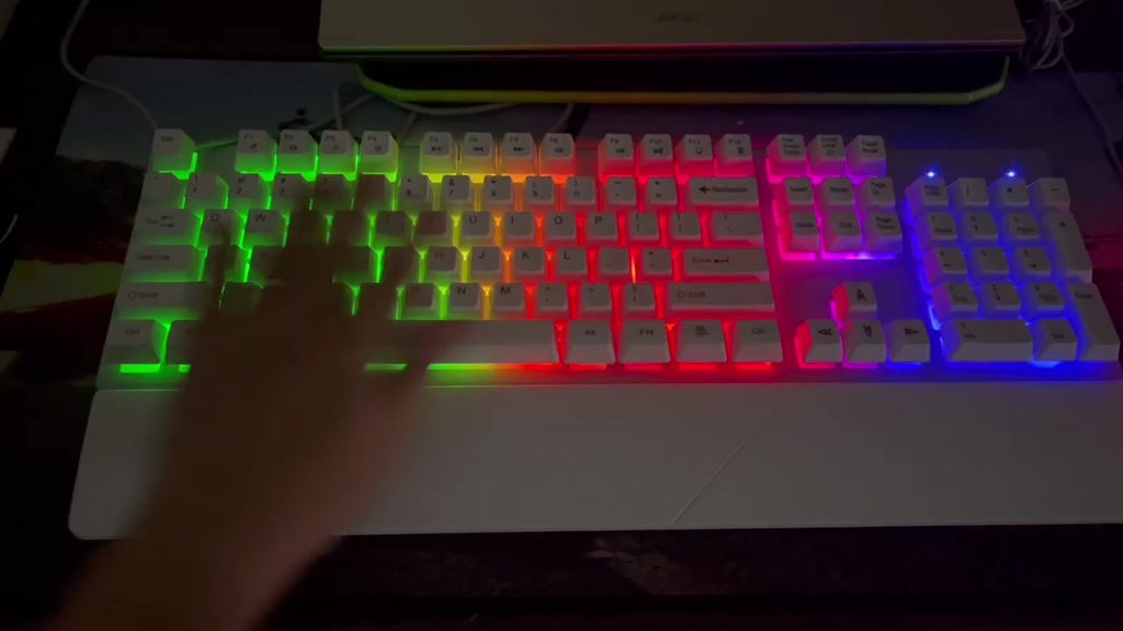 Jual Keyboard mechanical gaming RGB kabel metal base E-sports game ...