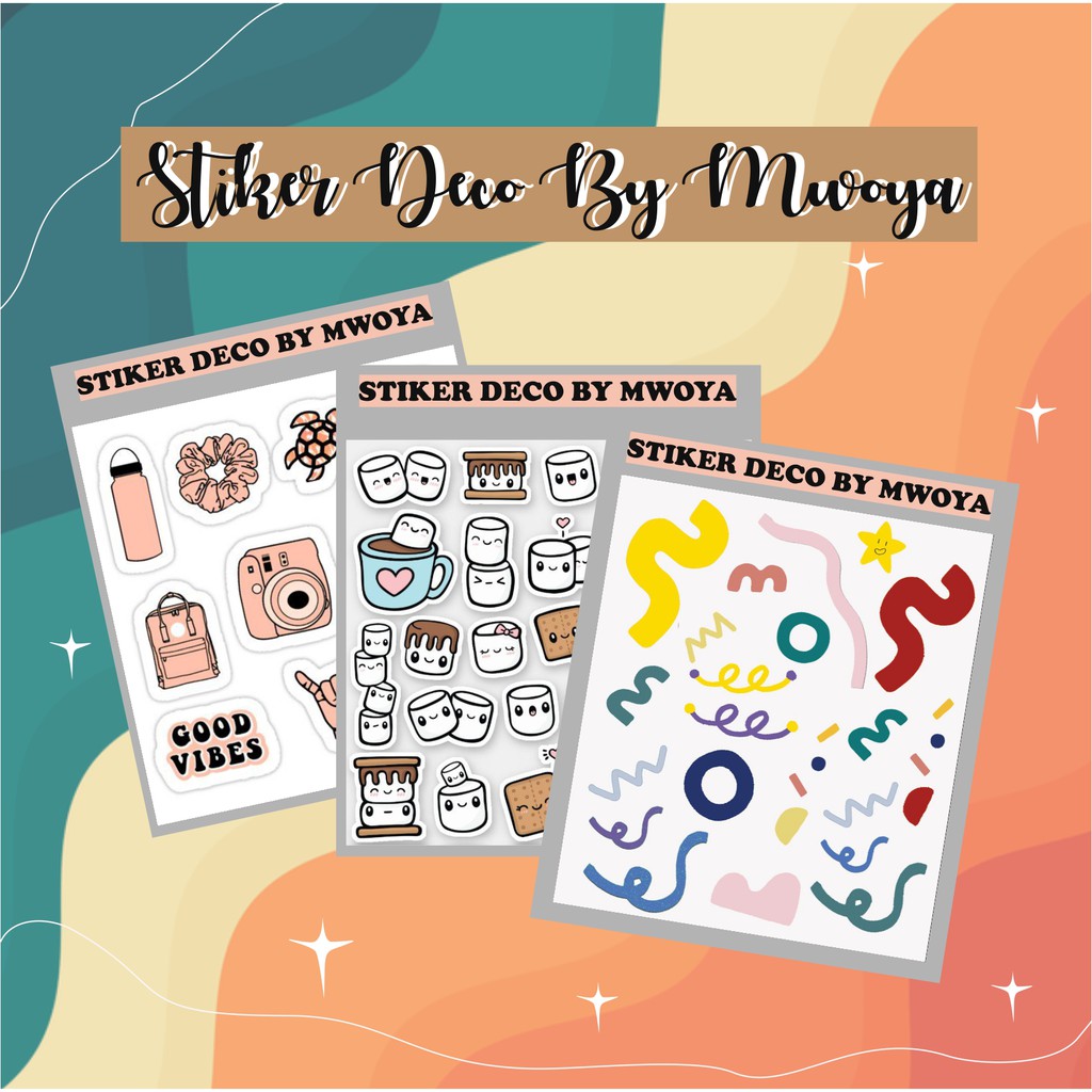 Jual Stiker Deco Photocard Shopee Indonesia 