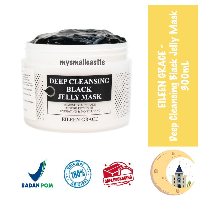 Jual EILEEN GRACE - Deep Cleansing Black Jelly Mask