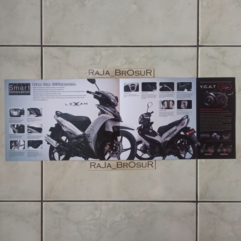 Jual Poster brosur katalog leaflet Yamaha Lexam 2011 | Shopee Indonesia