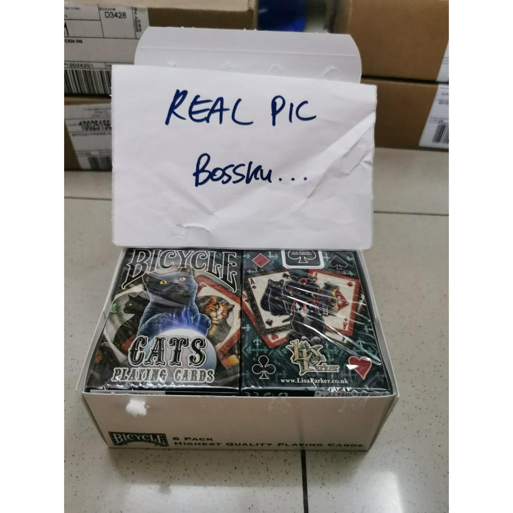 Jual BICYCLE CATS LISA PARKER PLAYING CARDS KARTU REMI IMPORT | Shopee ...