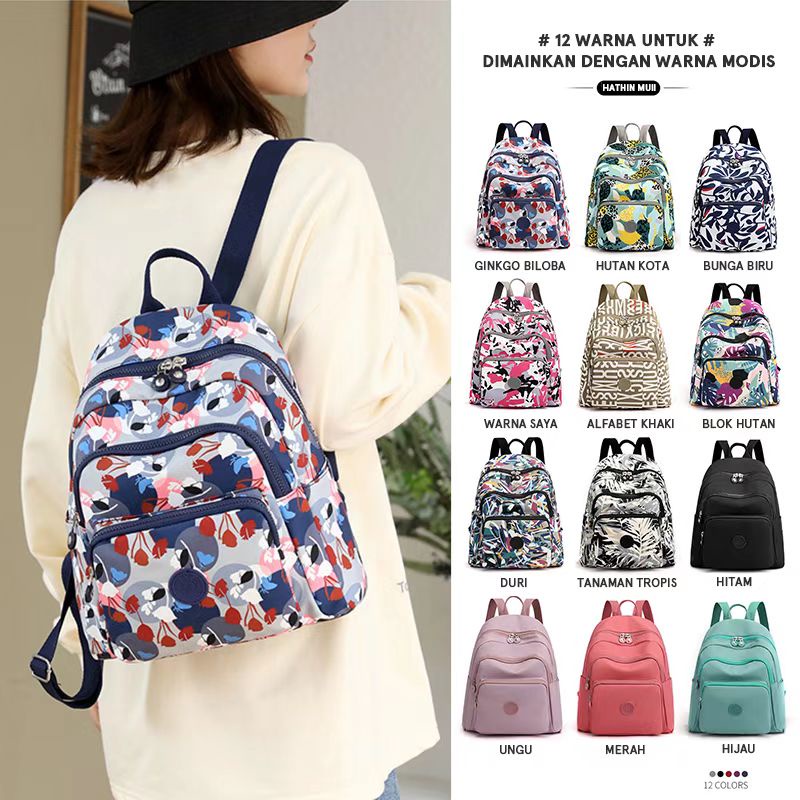 Jual TasMolly N65 tas ransel laptop 14 inch wanita BAG terbaru merk ...