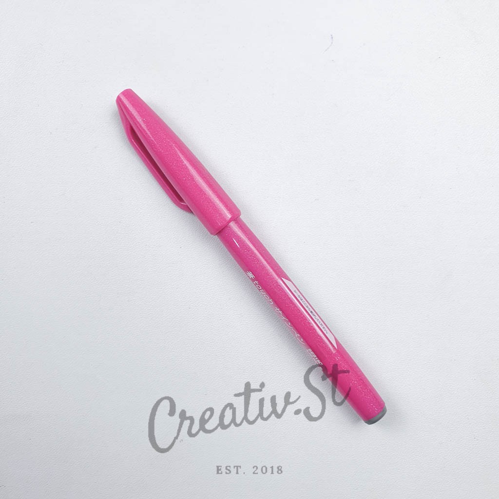 Jual Pentel Fude Touch Brush Sign Pen SES-15C Spidol Kaligrafi | Shopee ...