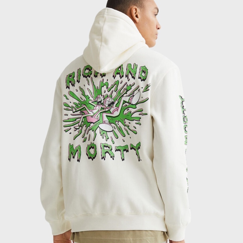 Rick and morty h&m hoodie sale