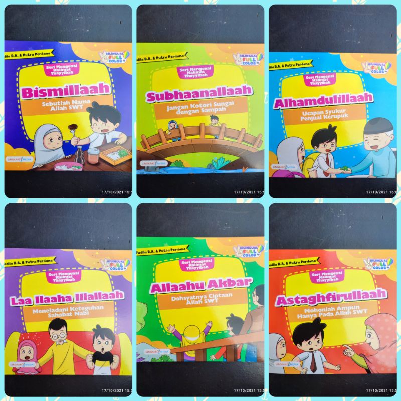 Jual Buku Cerita Bergambar Islami Bilingual : Seri Mengenal Kalimat ...