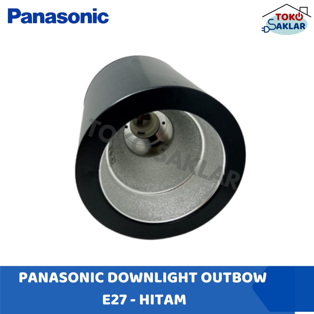 Jual Panasonic Downlight Outbow E Hitam Downlight Outbow Shopee Indonesia