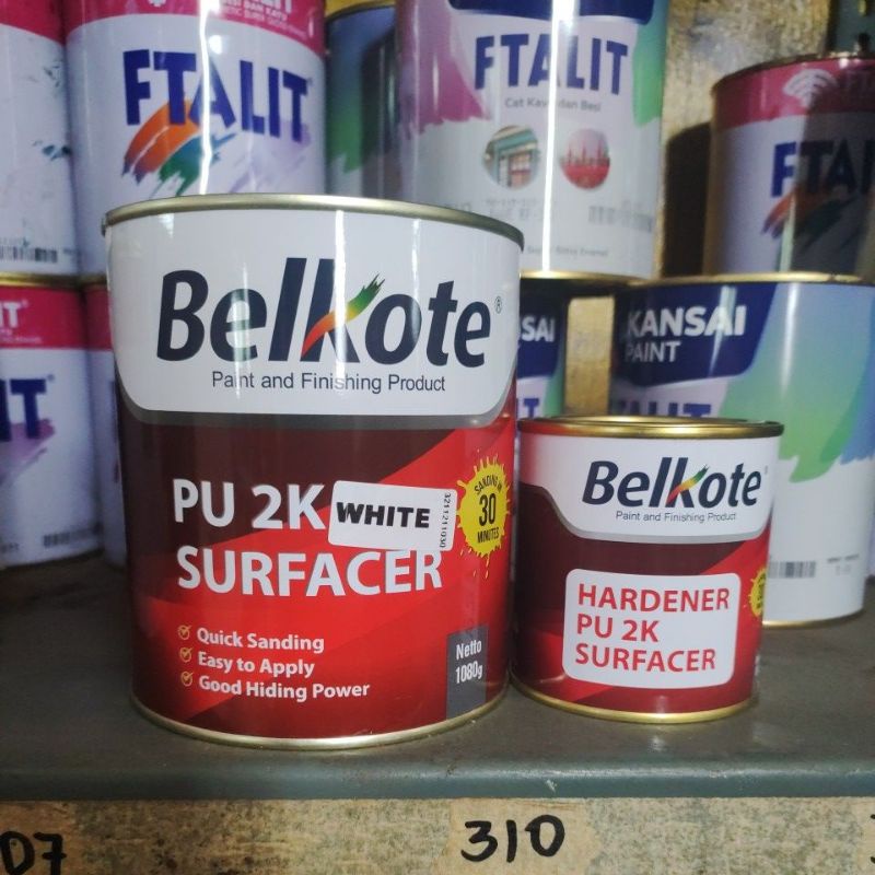 Jual Epoxy Blekote Pu 2k Surfacer White 1.L | Shopee Indonesia