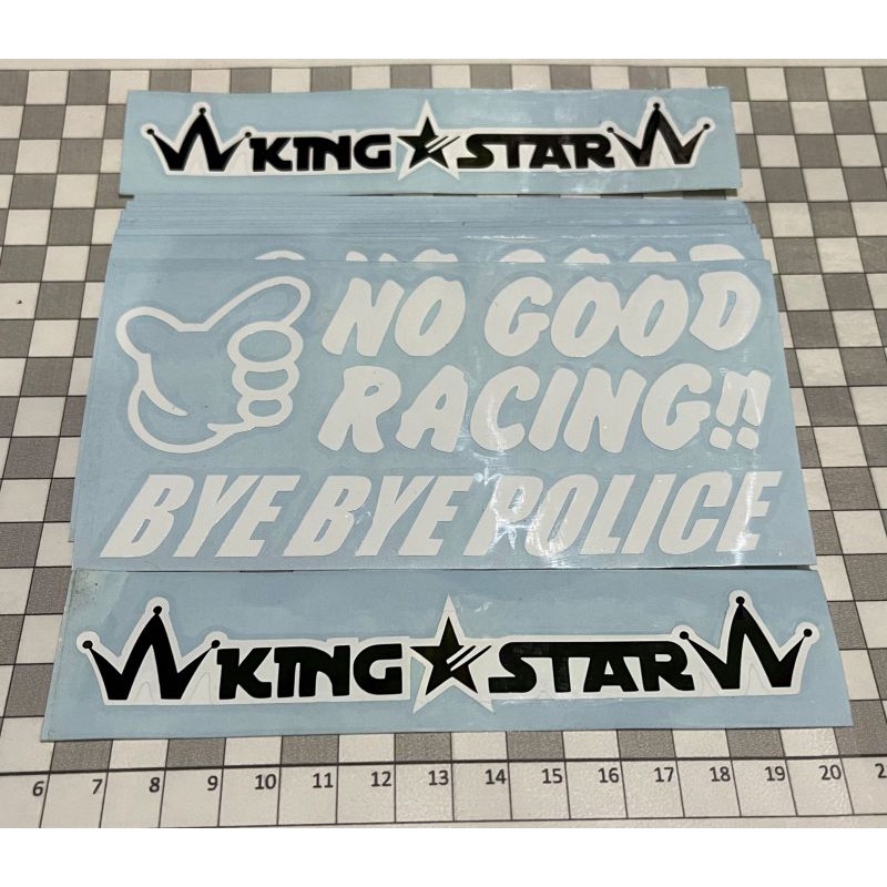 Jual Sticker cutting No Good Racing Bye Bye Police | Shopee Indonesia