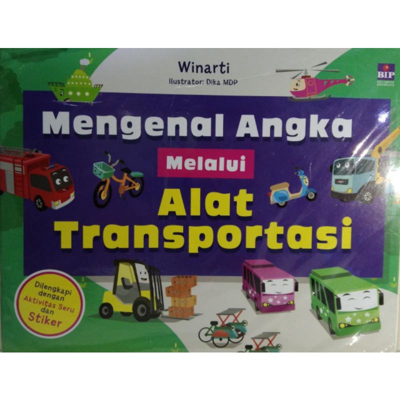 Jual Mengenal Angka Melalui Alat Transportasi | Shopee Indonesia