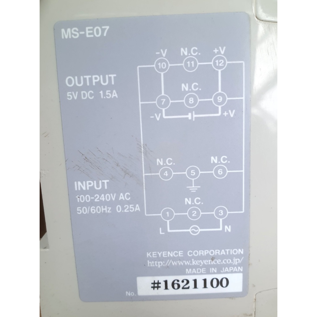 Jual POWER SUPPLY KEYENCE MS-E07 | Shopee Indonesia