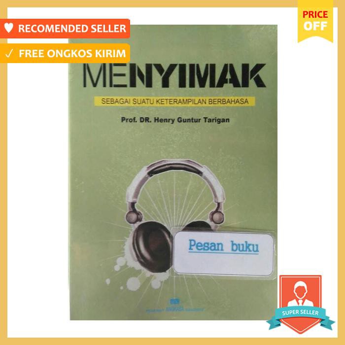 Jual BUKU MENYIMAK SEBAGAI SUATU KETERAMPILAN BERBAHASA | Shopee Indonesia