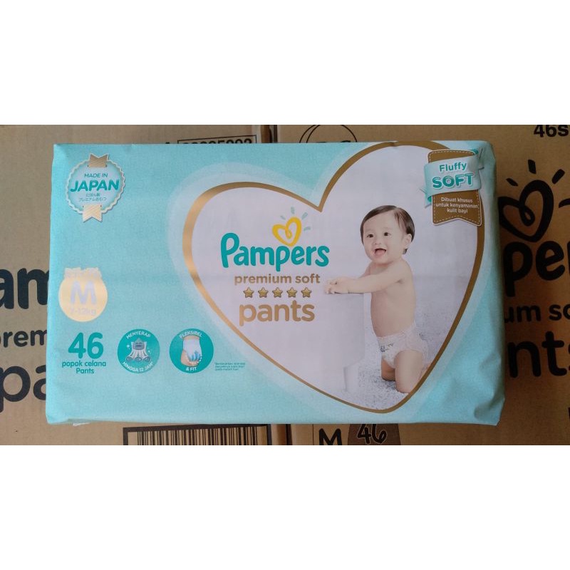 Jual Pampers Premium Soft Pants M46 M 46 Pampers Pant Pampers Murah ...