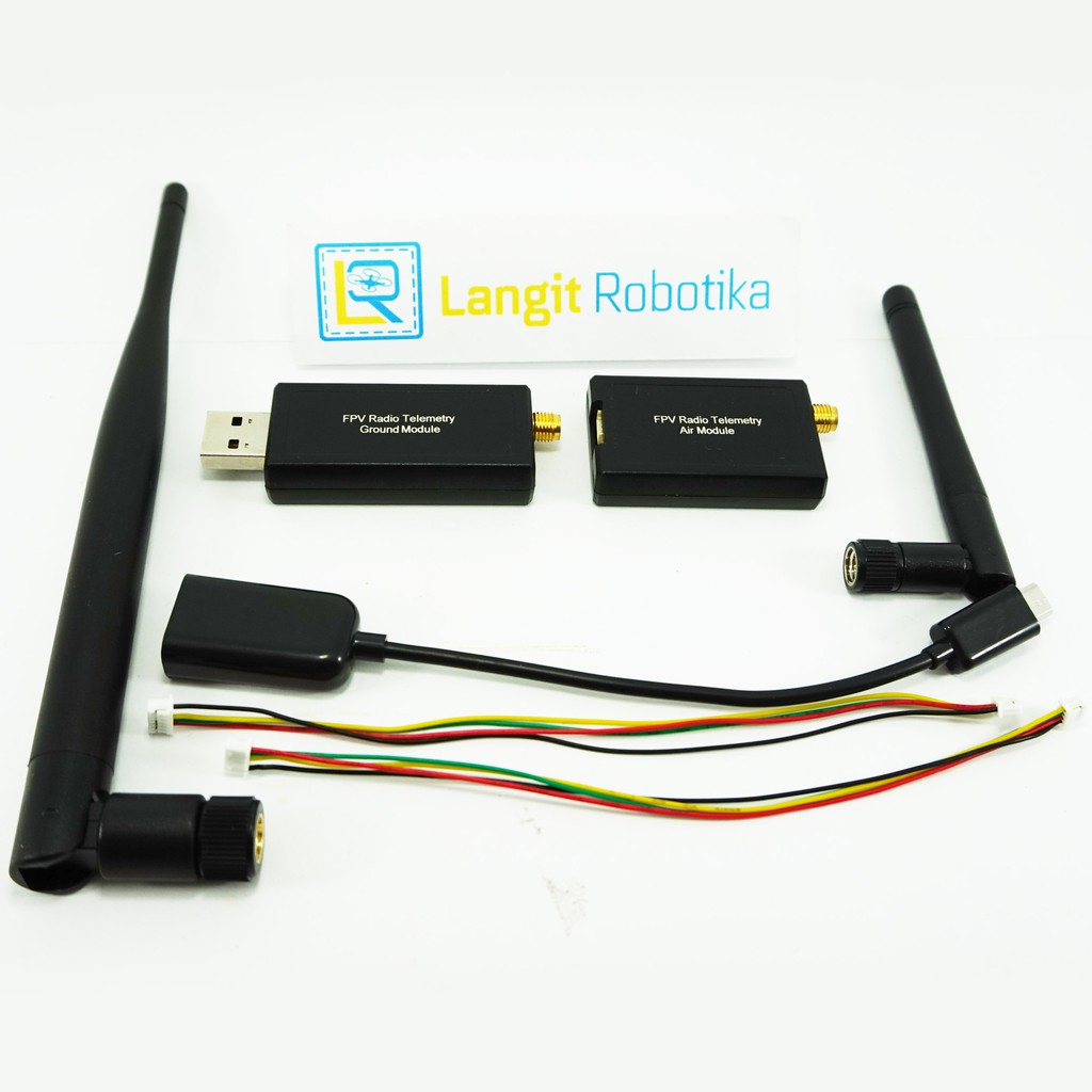 Jual Telemetry 433 mhz 500mW 3DR Radio 433mhz APM Pixhawk + OTG 500 mW ...