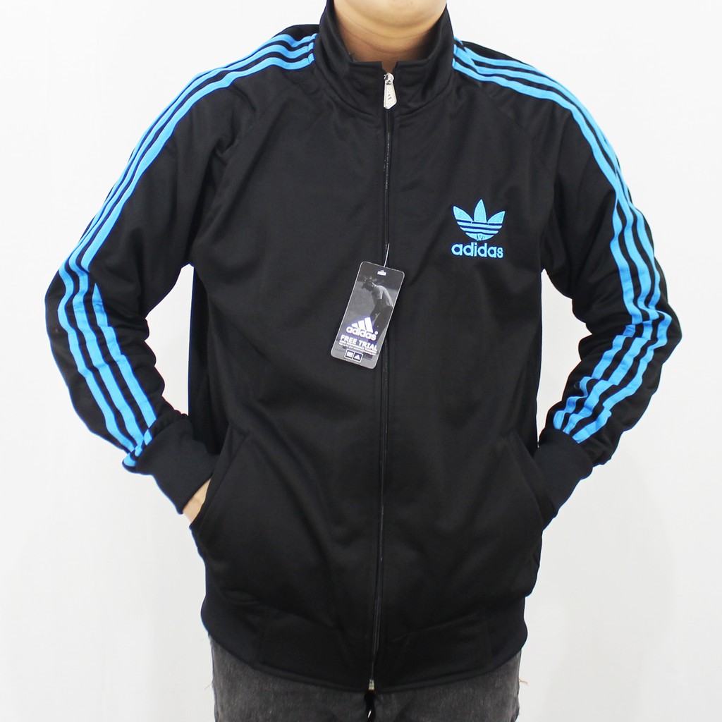 Terbaru JAKET ADIDAS FIREBIRD NAVY LIST EMAS JAKET OLAH RAGA PRIA SWEATER TRAINING JAKET OUTWEAR