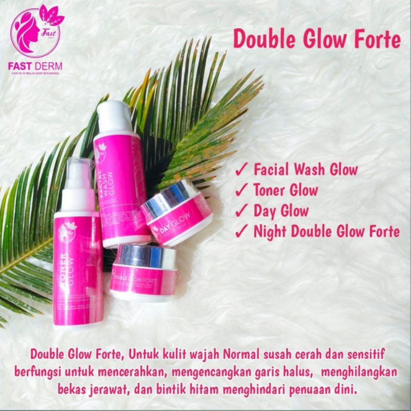 Jual FASTDERM DOUBLE GLOW FORTE | Shopee Indonesia