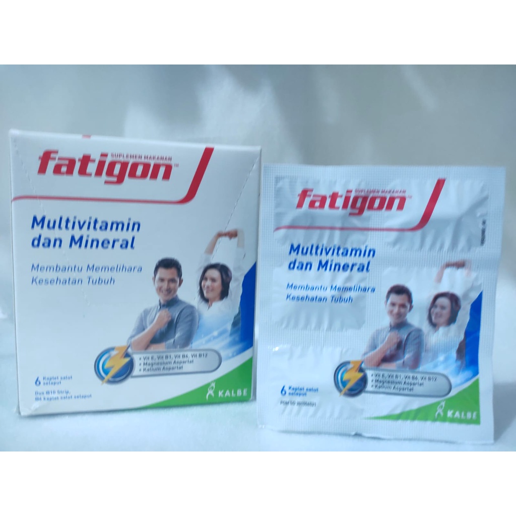 Jual Fatigon Caplet Obat multivitamin dan mineral untuk memulihkan