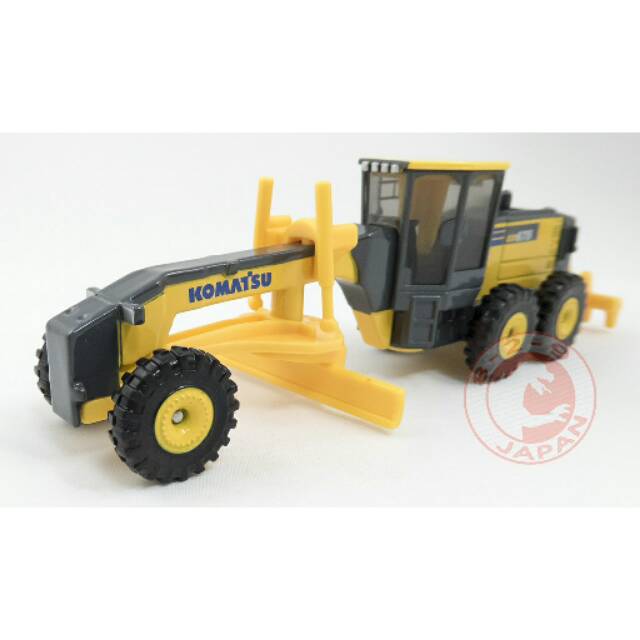 Komatsu GD675-6 Motor Grader Diecast Model | 1:87 Scale | Japan Exclusive | Yellow