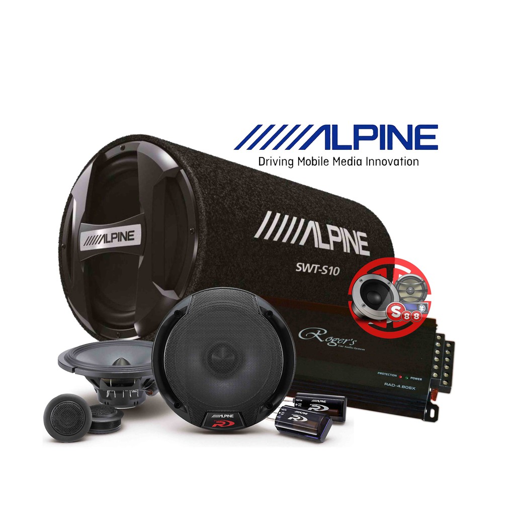 Jual Paket Audio Mobil Alpine Rogers Daily Upgrade | Shopee Indonesia