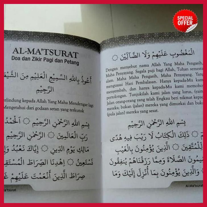 Jual Buku Doa Dan Dzikir Praktis Dan Al Matsurat Al Matsurat