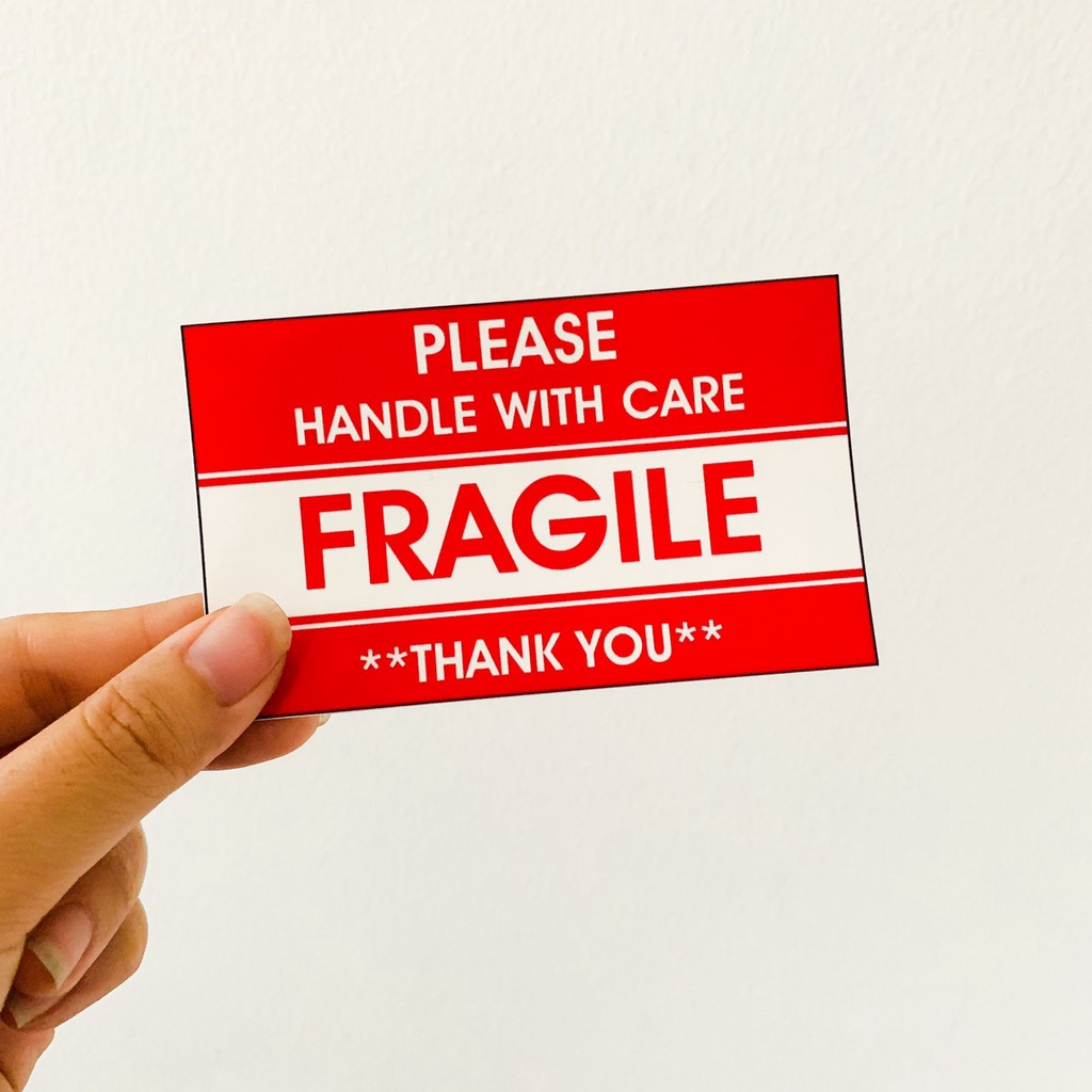 Jual Sticker Fragile Packing Box | Shopee Indonesia