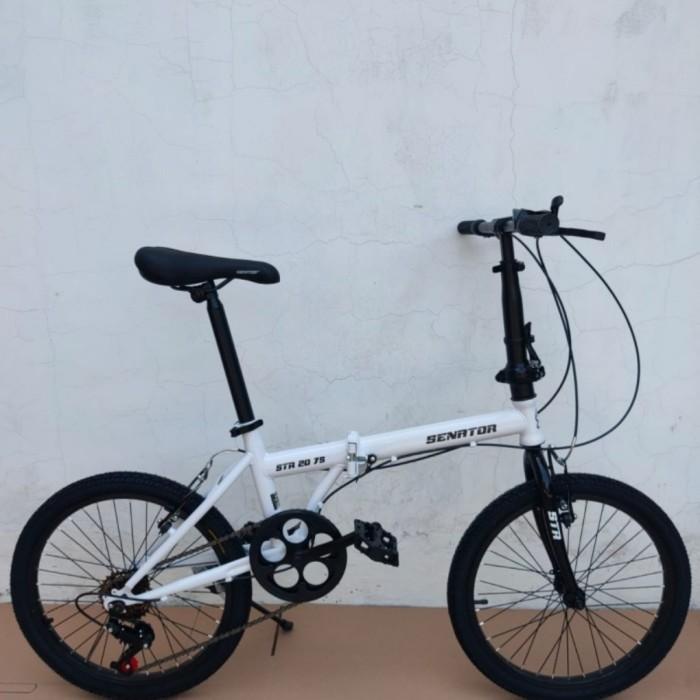 Jual Komponen Sepeda Sepeda Lipat 20 Inch Senator 7 Speed New | Shopee ...