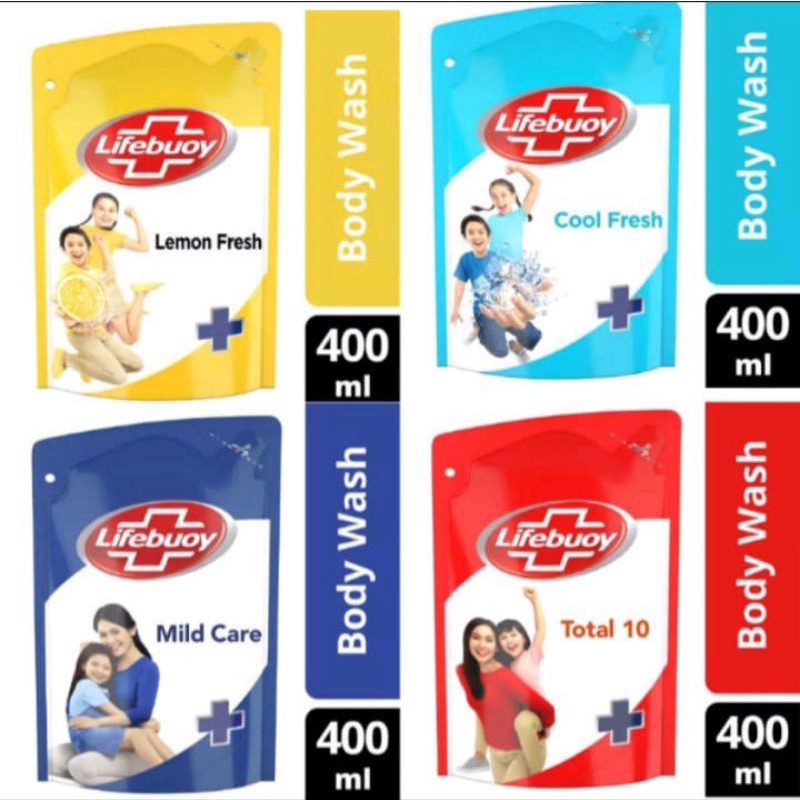 Jual LIFEBUOY body wash 400ml Shopee Indonesia