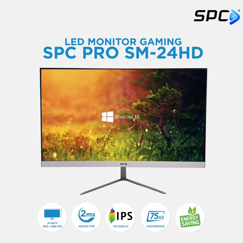 led monitor gaming spc pro sm 24 inch full hd