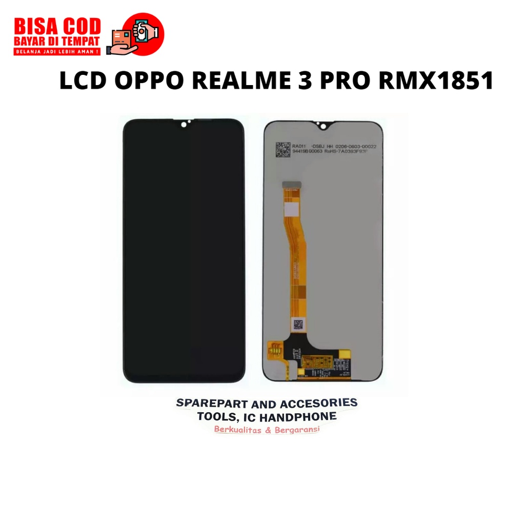 Jual LCD REALME 3 PRO RMX1851 FULLSET ORIGINAL | Shopee Indonesia