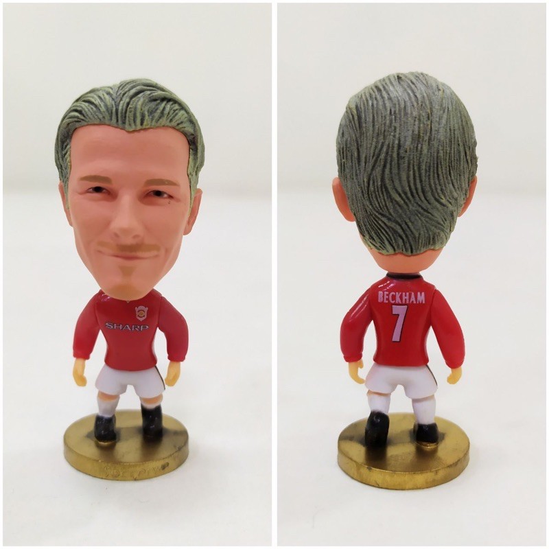 Figurine Football 6 FT Champs – David Beckham – Angleterre – N°7 – NEUF