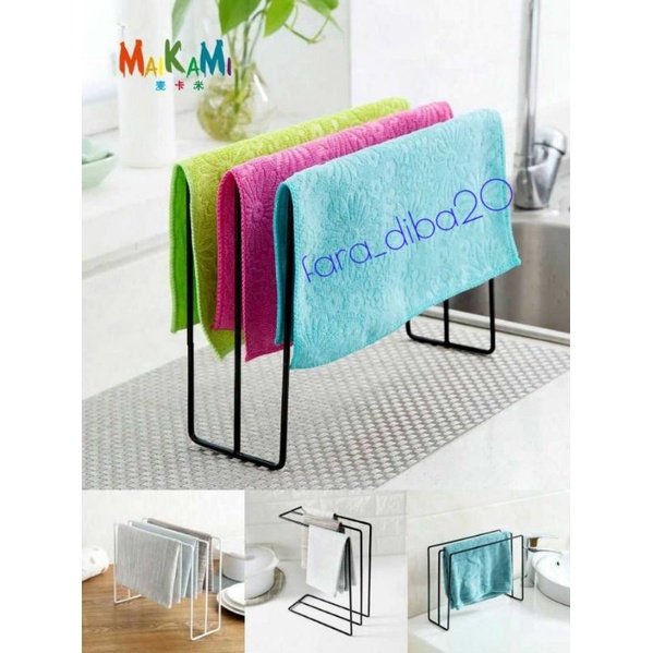 Jual rak handuk mini/rak serbet/rak lap | Shopee Indonesia