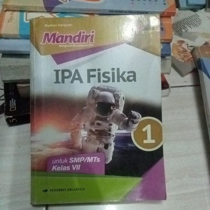 Jual Buku Mandiri Ipa Fisika Kelas 7 Smp Penerbit Erlangga Kurikulum 2013 Edisi Revisi Pengarang 7695