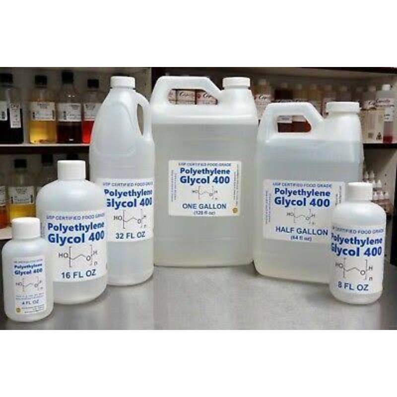 Jual PEG 400 / POLYETHYLENE GLYCOL 400 / POLIETILEN GLIKOL 400 (1 Liter ...