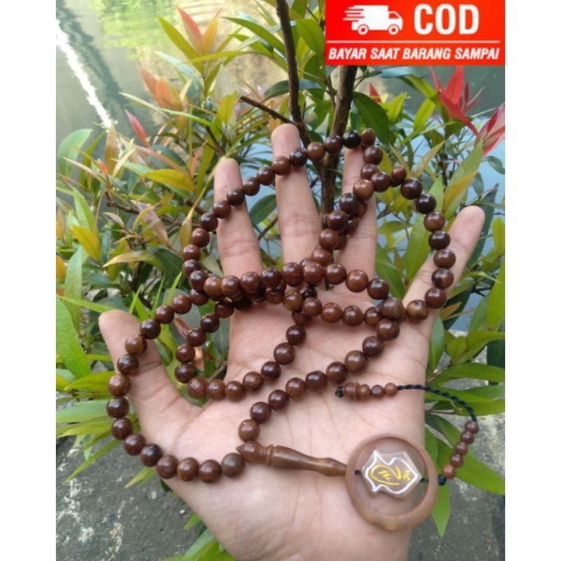 Jual Tasbih Kayu Kokka Kaukah Kaokah Kokah Asli 100% Original Bulat 99 ...