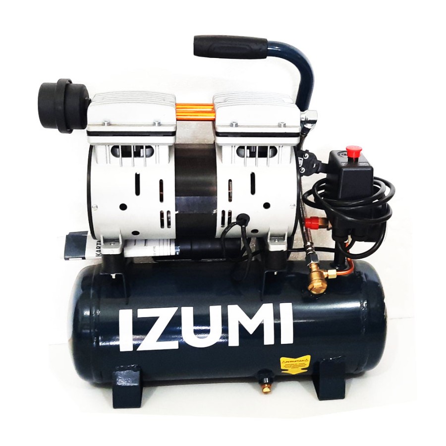 Jual IZUMI Mesin Kompresor Angin Listrik Oiless 3/4 Hp 9 Liter IZUMI ...