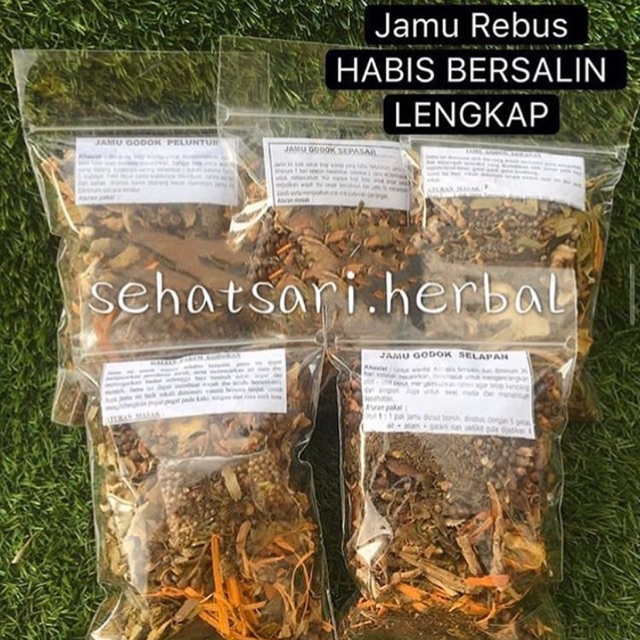 Jual Paket Jamu Bersalin Lengkap Shopee Indonesia