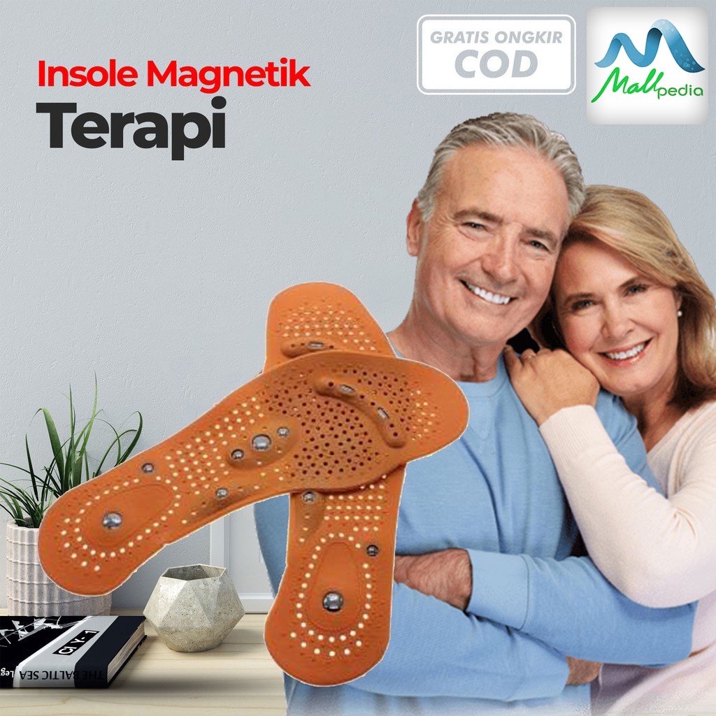 Jual Insole Sepatu Wanita Pria Alas Kaki Magnetik Bionic Alat Terapi ...