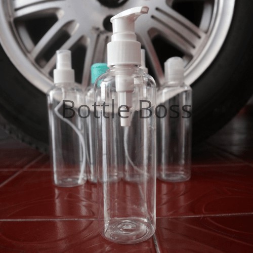 Jual Botol PUMP 250ML 100L PET PLASTIK BENING PARFUME HANDSANITIZERRR ...