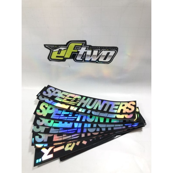 Jual sticker hologram sticker speedhunters | Shopee Indonesia