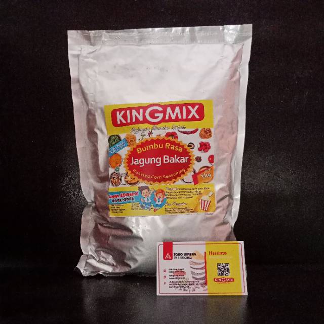 Jual Bumbu Tabur Rasa Jagung Bakar 1kg Premium King Mix Shopee Indonesia 