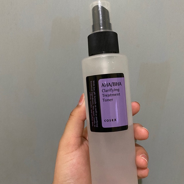 Jual PRELOVED exfo toner cosrx AHA BHA | Shopee Indonesia