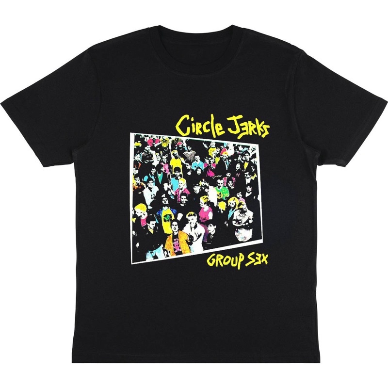 Jual Kaos Baju Circle Jerk “group Sex” T Shirt Band Punk Circle Jerk