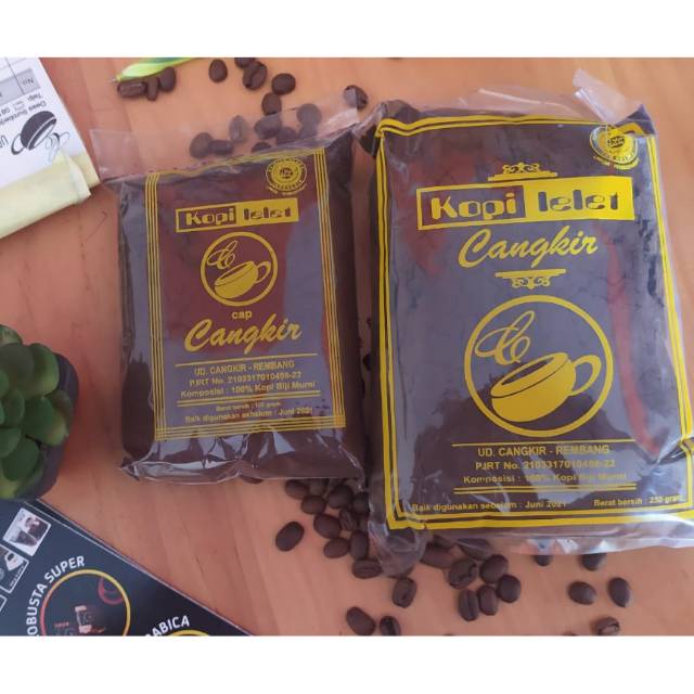 Jual Kopi Lelet Lasem Rembang Cap Cangkir 200grm Shopee Indonesia